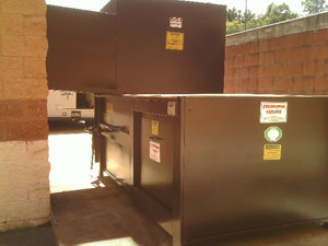 Stationary Waste and Recycling Compactors
